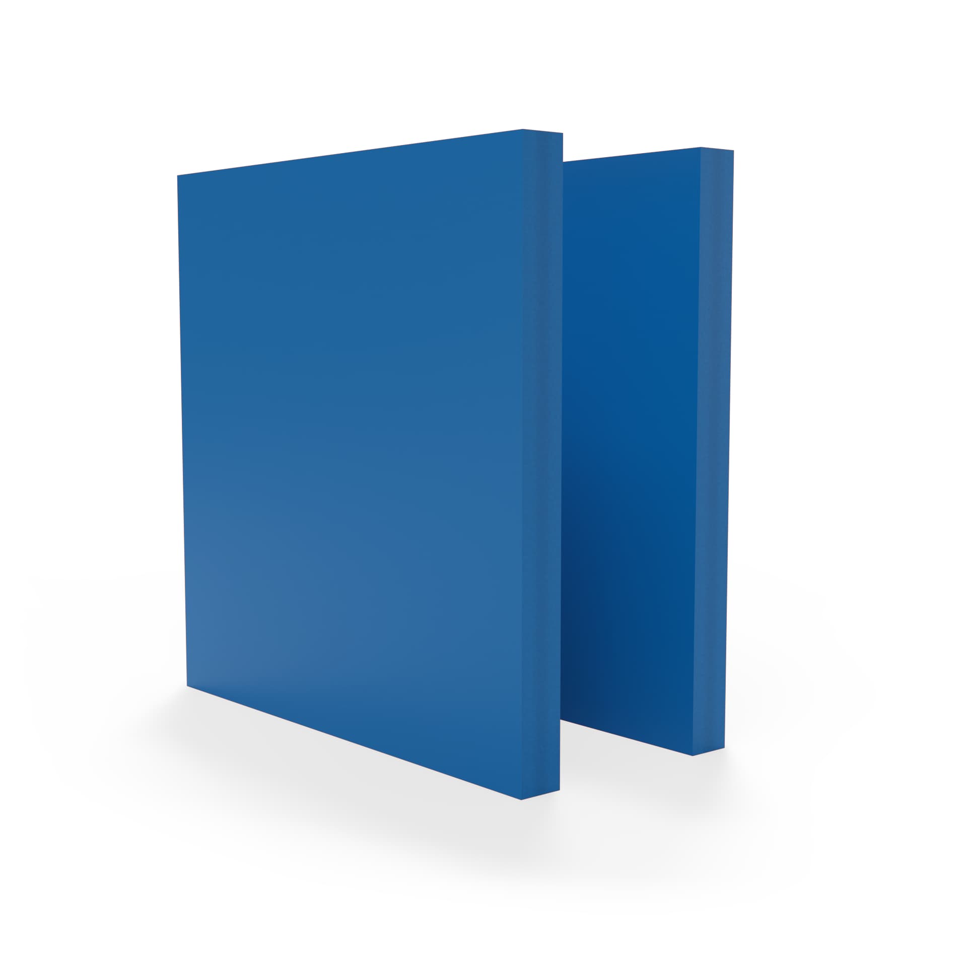 hel Vervloekt volgorde PVC Schuim blauw RAL 5010 5mm - Plexideal