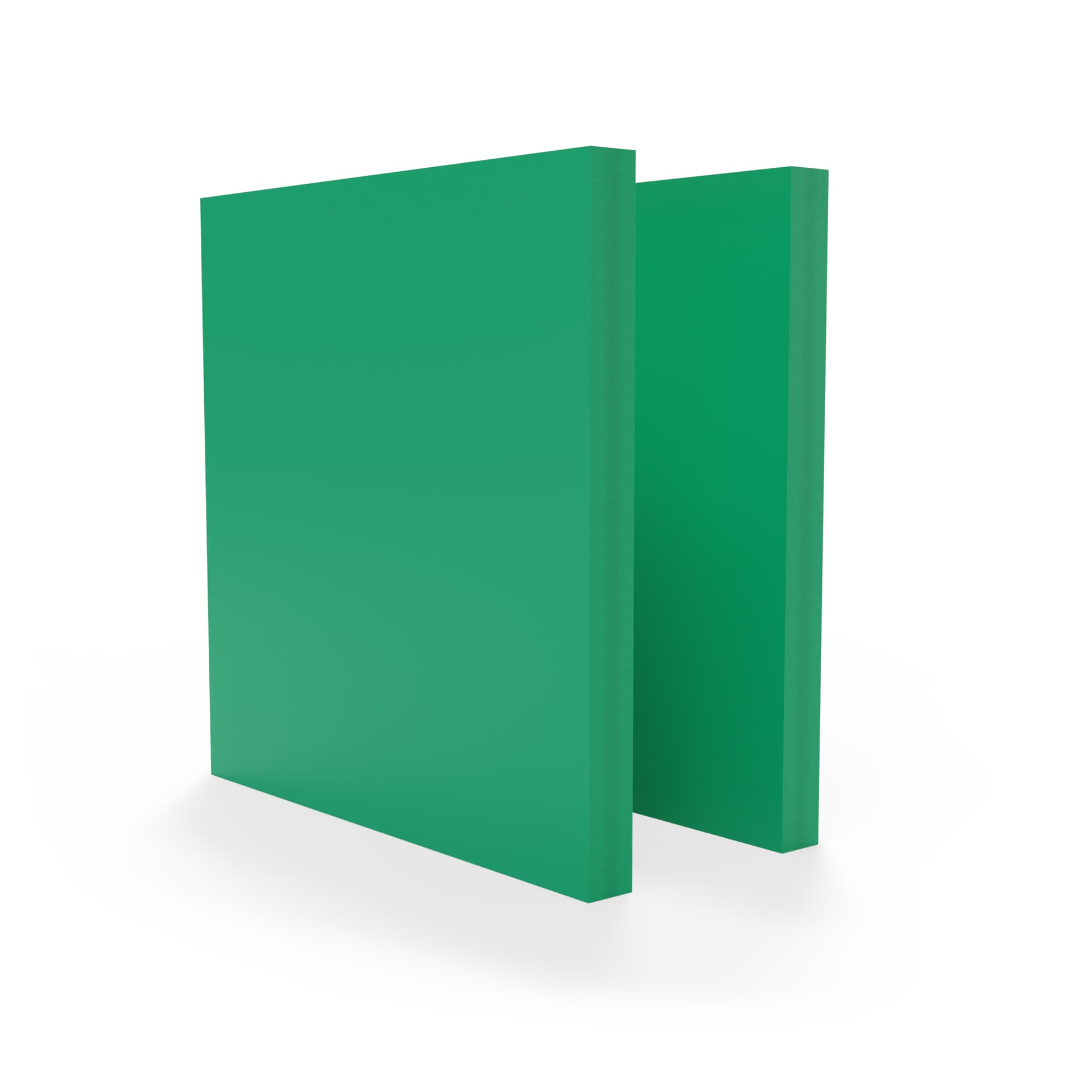 PVC groen RAL 6024 5mm - Plexideal